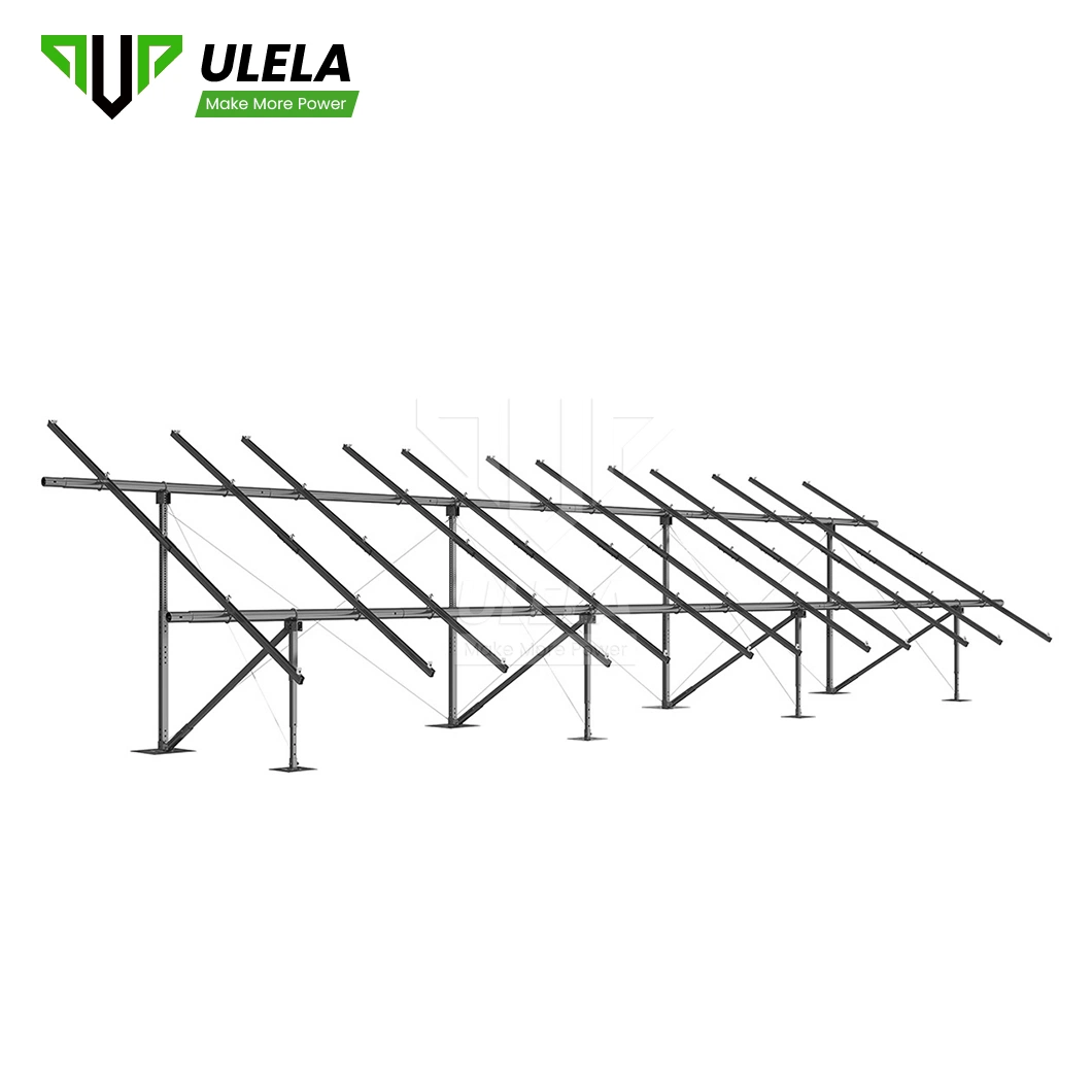 Ulela Residential Solar Racking Manufacturing Solar Photovoltaic Mount China Semi Manual 2 Axis Solar Solar Tracking Mount